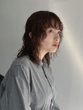 トリッカ 銀座(tricca) ミディアムパーマ/ニュアンスパーマ/ケアパーマ/ブラウン/パーマ