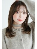【オリーブアッシュ】【レイヤーカット】20代30代40代