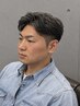 【白髪をデザインに変える技術】白髪ぼかしハイライト+カット¥19800