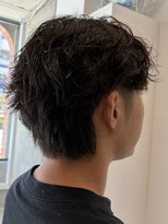 メンズロム(Men's LOM)&nbsp;センターパート/シャドウパーマ