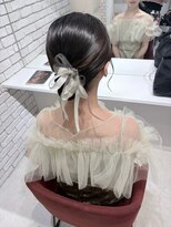 ディティカ ティア(Dityca tia) 参列におすすめタイトシニヨン♪