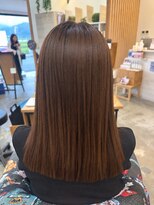 ボンドヘアステージ 良福寺店(BOND hair stage)&nbsp;毎朝のアイロンを楽に！自然な艶の髪質改善ストレート