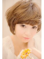 ミエルヘアーブラン(miel hair blanc)&nbsp;【miel hair blanc】ふんわり優しいメルティーショート♪♪
