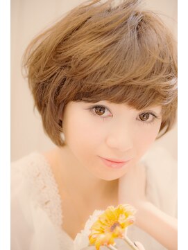 ミエルヘアーブラン(miel hair blanc) 【miel hair blanc】ふんわり優しいメルティーショート♪♪