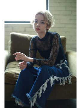 マイティ バイ エイチ(mighty by H) mighty＊外国人風ハイトーンショート＊