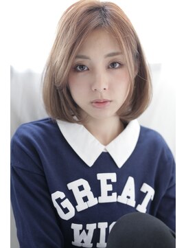 オウル(Owll) 大人のグラデーションカラー[mignon]ふんわりボブ