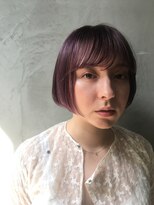 アスター(astar)&nbsp;【Astar】艶パープルカラーのパチンボブ