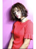 ヘアガーデンリゾートグランツ 淵野辺(Hair Garden Resort Glanz)&nbsp;ボブ　外はね　切りっぱなし　淵野辺