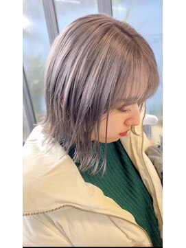 ヴェルダ 池袋店(verda) 【verda】クリアパープル×ことりベージュ×ウォータフォール