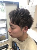 アッシュベージュショート