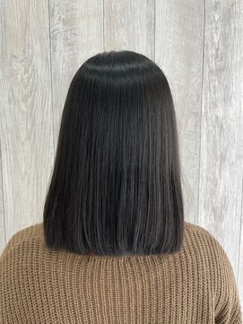 シエル 立川店(CIEL) インナーカラー×ボブ×スモーキーベージュ【CIEL×maki】