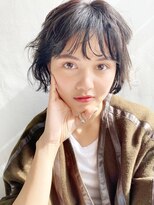 アイティーバイアルバム 八王子店(IT by ALBUM) ウェーブボブ_Aラインボブマロンベージュ_8120