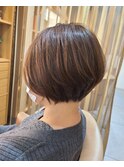 40代50代大人ショートボブ