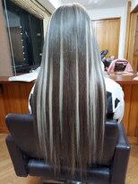 エクステンション クーチャー(Extention Cu'cha) エクステ スーパーロング白メッシュ