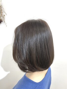 クリアリティ ヘアーサロン 京都駅前本店(clarity hair salon) 内巻きミディアムボブ@1101_hairstyle●039●