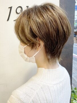 ニット 銀座(knit) 《knit銀座》大人可愛い20代30代40代ショートボブ丸み前下がり