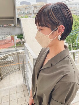 オーシャン(Ocean) ［OCEAN　Hair&Life]くびれショート/フェイスフレーミング