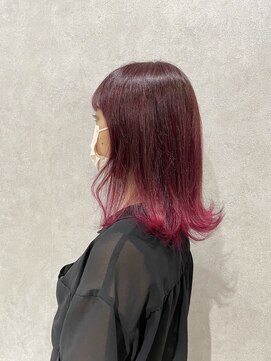 イト(ito) ピンクブラウンからピンクのグラデションカラー～糸ito～HIRO