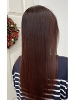 サロンドノア(Salon de NoA)&nbsp;ロング＼ヘア×ピンクオレンジ