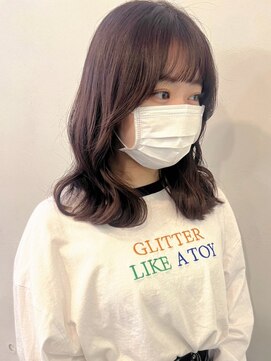 ベイルーム(BAYROOM by HONEY omotesando) 大人可愛い20代30代40代韓国レイヤー×ラベンダーアッシュ