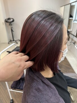 アプシー 三田駅前店(Apsee) ブリーチ×カシスラベンダー