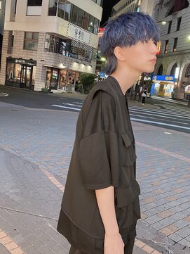 ネクストネオ 静岡(NEXT NEO) NEXT静岡NEO【櫻田】1ブリーチブルージュ マッシュウルフ