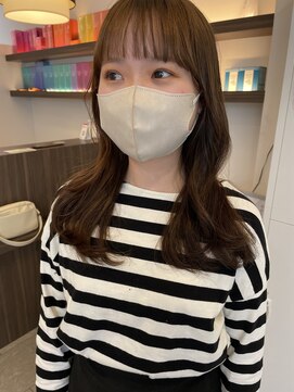 グランドール リュクス(Grandoll Luxe) くびれ巻き×くすみオリーブベージュ