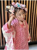 七五三ヘア