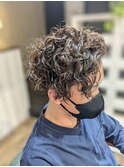 大人メンズパーマスタイル