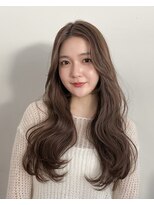 アンアミ キチジョウジ(Un ami Kichijoji) 韓国風パーマ/コテ巻き風パーマ/髪質改善/グレージュ/韓国