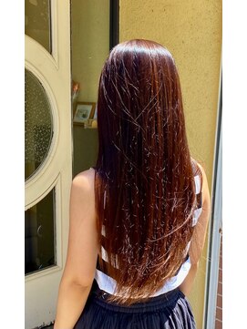 リンクル(Lincle) オーガニックカラー　ロング　艶々トリートメント