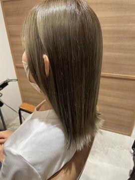 スーリール 箱崎店(Sourire) 透明感×オリーブベージュ