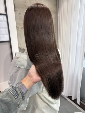 リリー(Lilley) 【lilley 稲永麻衣】髪質改善+ロングヘア+ダブルカラー+韓国ヘア