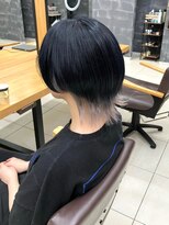 ラウル(Laulu)&nbsp;デザインカラー/レイヤーカット/ウェットヘア/オリーブベージュ