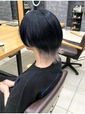 デザインカラー/レイヤーカット/ウェットヘア/オリーブベージュ