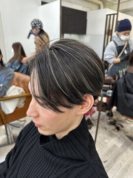 エトラ 渋谷店(etora) 小顔 ネビージュ グレージュハイライトカラー◎