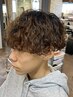 カット+フルカラー￥10000(札幌/メンズマッシュ/センターパート/ツーブロック)