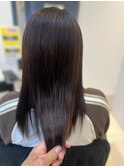 20代30代40代髪質改善カラーショコラアッシュ艶感ロングヘア