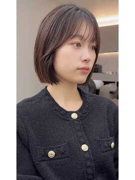 サンド 鹿児島中央(sand) ボブ/韓国ボブ/タッセルボブ/縮毛矯正/似合わせカット]