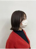 松山市/20代/30代/40代/外はねボブ