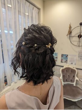 ネオリーブアーチ 武蔵小山店(Neolive arch) 武蔵小山/目黒　チェリーブラウンミニウルフデジタルパーマ