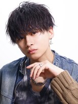 リップス 表参道店(LIPPS)&nbsp;【シャープパーマ】刈り上げショート 無造作マッシュ