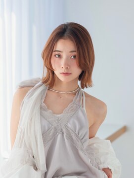 レイラバイアフロート 吉祥寺(Lila by afloat) /外ハネボブ/長め前髪ボブ/センターパート/外ハネボブ/長めボブ