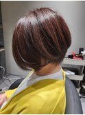 前下がりショートボブ