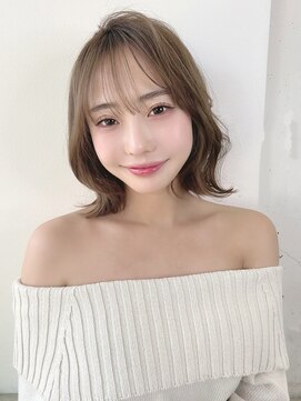 オーロ 塚口店(ORO) イメチェン前髪くびれボブ