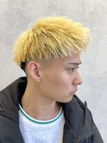 ルースト 西院店(ROOST)&nbsp;イエローゴールド/ジェットモヒカン/フェード