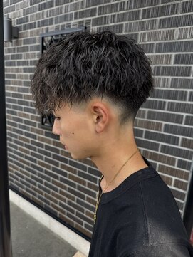 アールモンドヘア新世界 #ツイストスパイラル#メンズパーマ