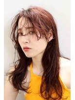 ロッソ 越谷店(Rosso)&nbsp;暖色カラー　ピンクブラウン