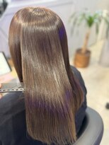 ブルー(Blue)&nbsp;グレージュ×高級髪質改善トリートメント［hair&spa Blue］