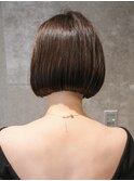 くせ毛多毛ショートボブ襟足首周り生え癖ストレート梅雨